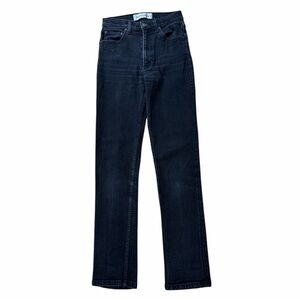 Reformation Dark Indigo Straight-Leg Jeans